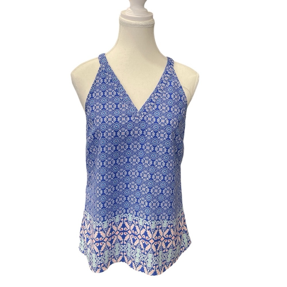 Skies Are Blue Tank Top Small